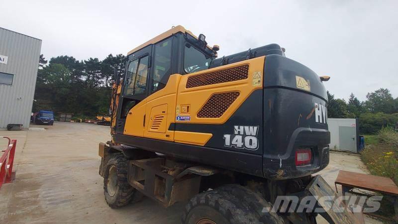 Hyundai HW 140 Excavadoras de ruedas