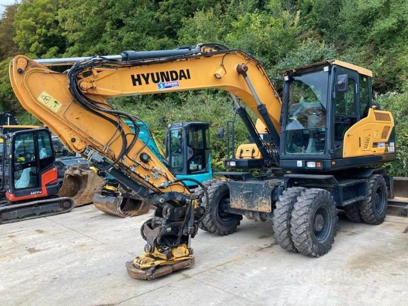 Hyundai HW 140 Excavadoras de ruedas