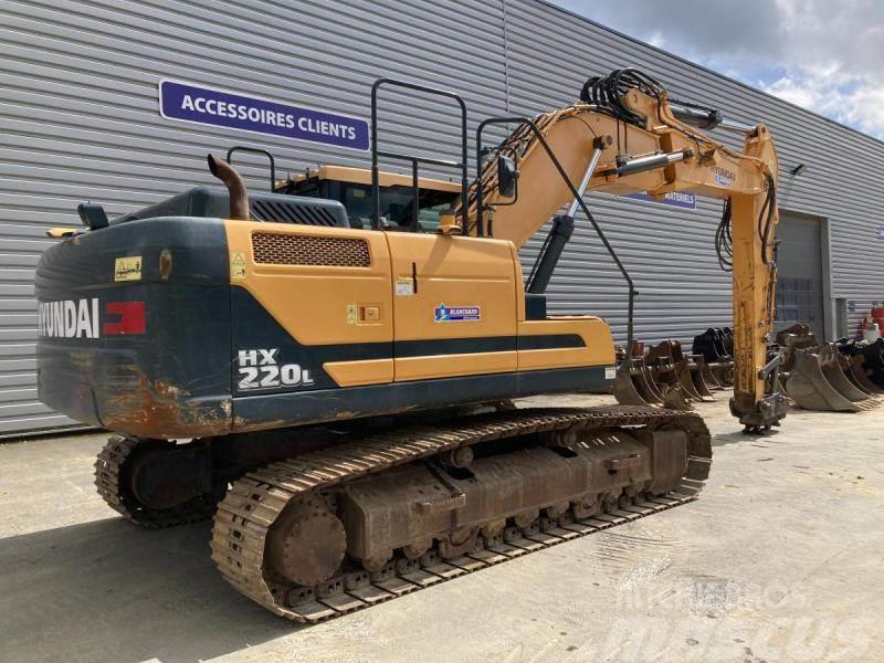 Hyundai HX220L Excavadoras sobre orugas