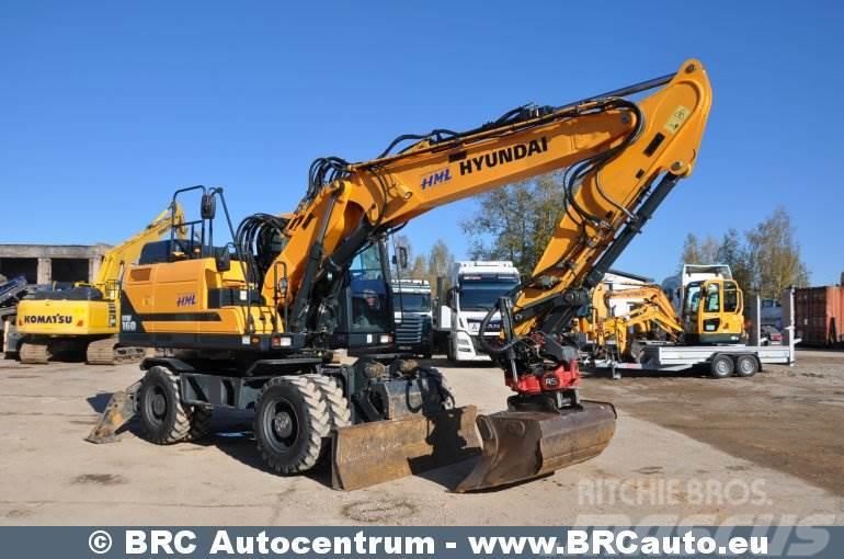 Hyundai HW160 Excavadoras de ruedas