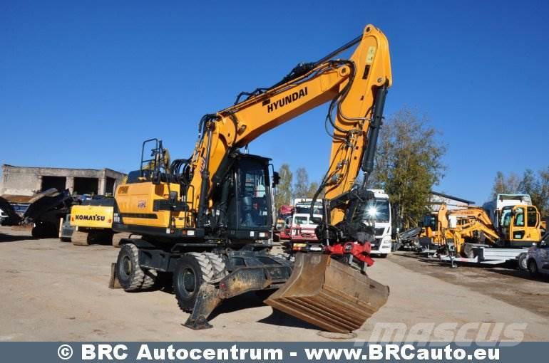 Hyundai HW160 Excavadoras de ruedas