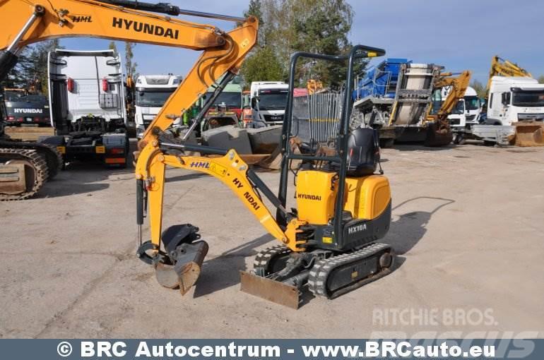 Hyundai HX10A Miniexcavadoras