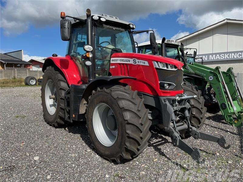 Massey Ferguson 6718S Dyna VT Exclusive Meget lavt timetal Tractores