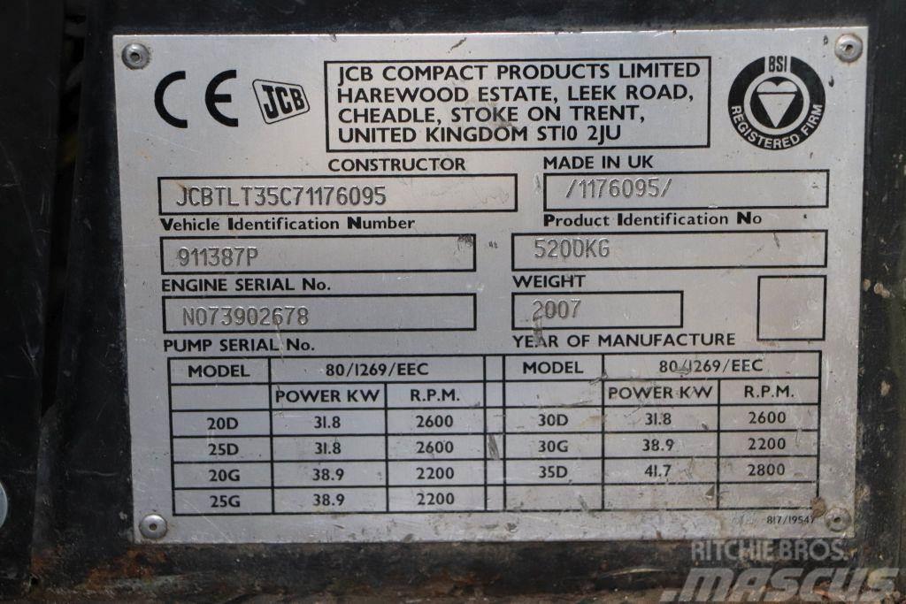 JCB TLT35D Carretillas telescópicas