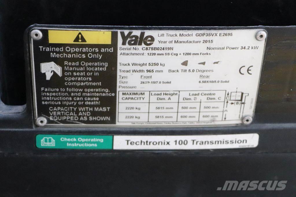 Yale GDP35VX Camiones diesel