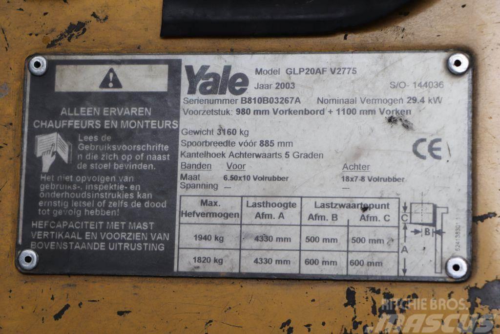 Yale GLP20AF Camiones LPG