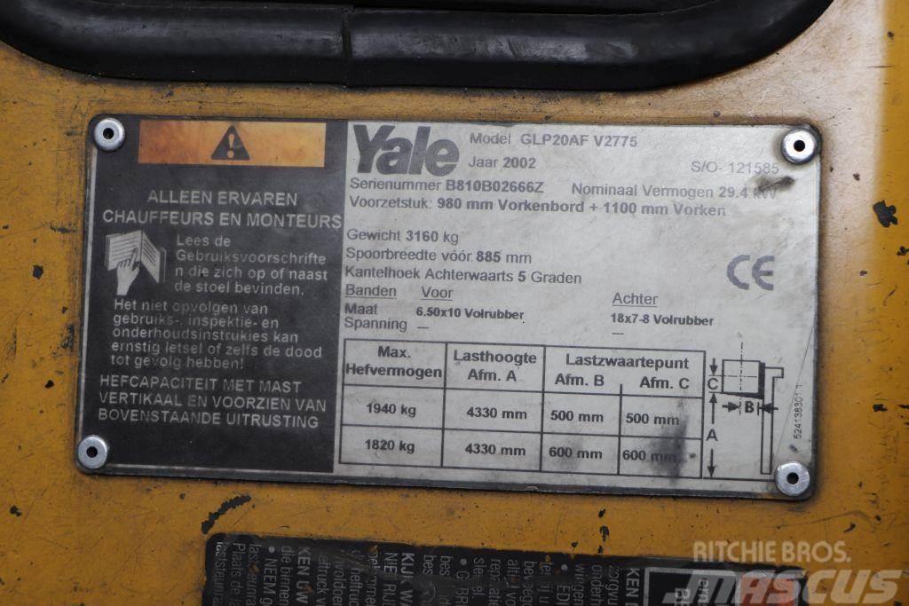 Yale GLP20AF Camiones LPG