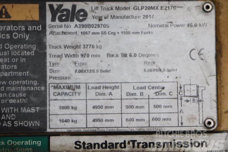 Yale GLP20MX Camiones LPG