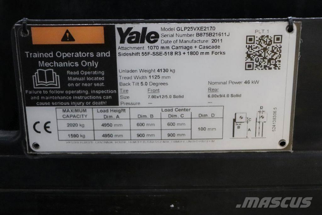 Yale GLP25VX Camiones LPG