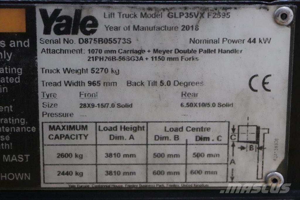 Yale GLP35VX Camiones LPG