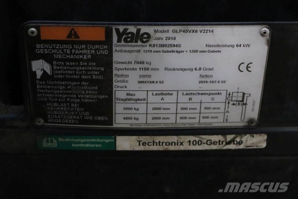 Yale GLP45VX6 Camiones LPG