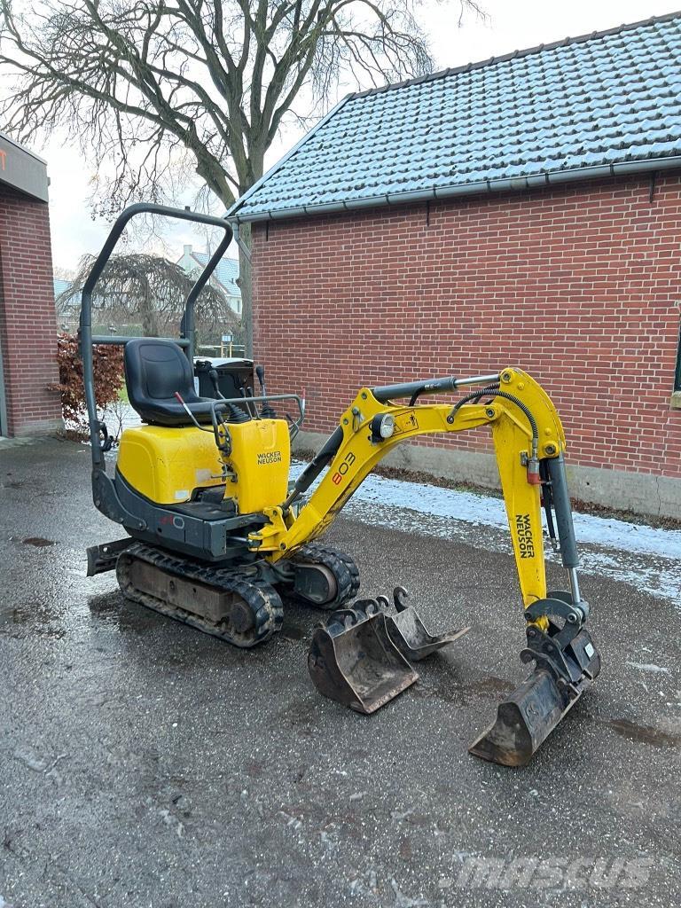 Wacker Neuson 803 Miniexcavadoras