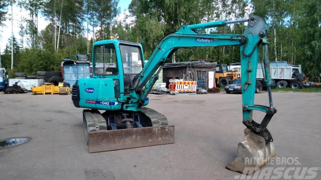 Kubota K 040 Miniexcavadoras