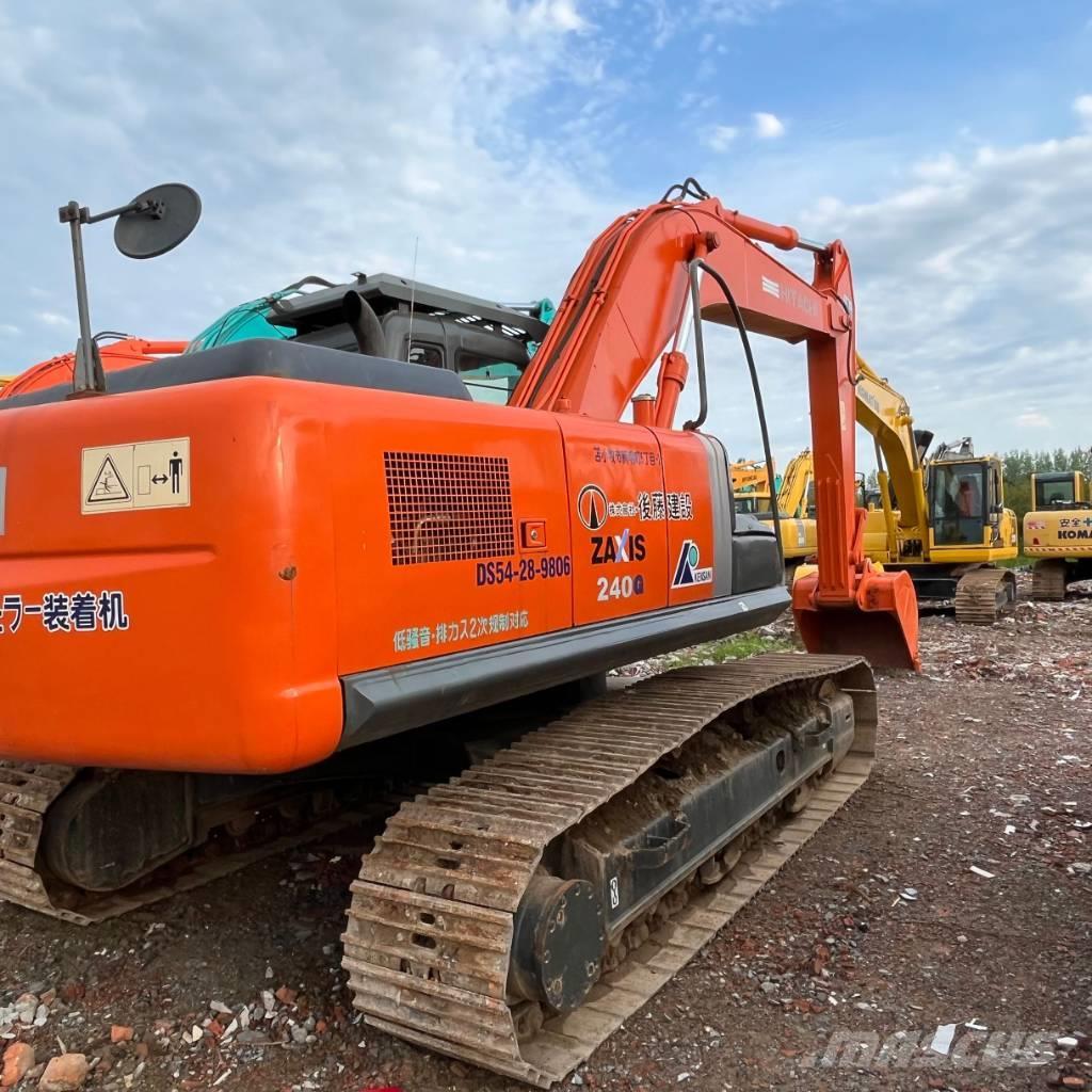 Hitachi zx240 Excavadoras sobre orugas