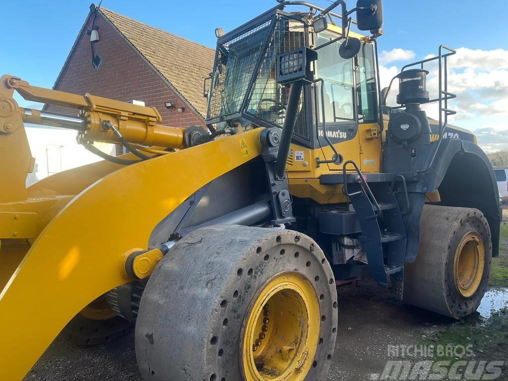 Komatsu WA 470 Cargadoras sobre ruedas