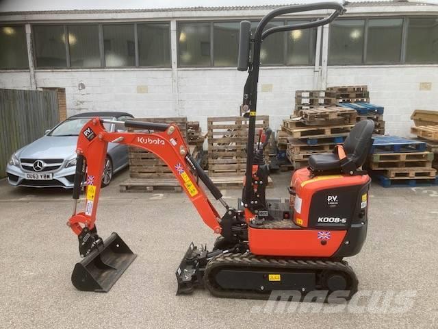 Kubota 008-5 Miniexcavadoras