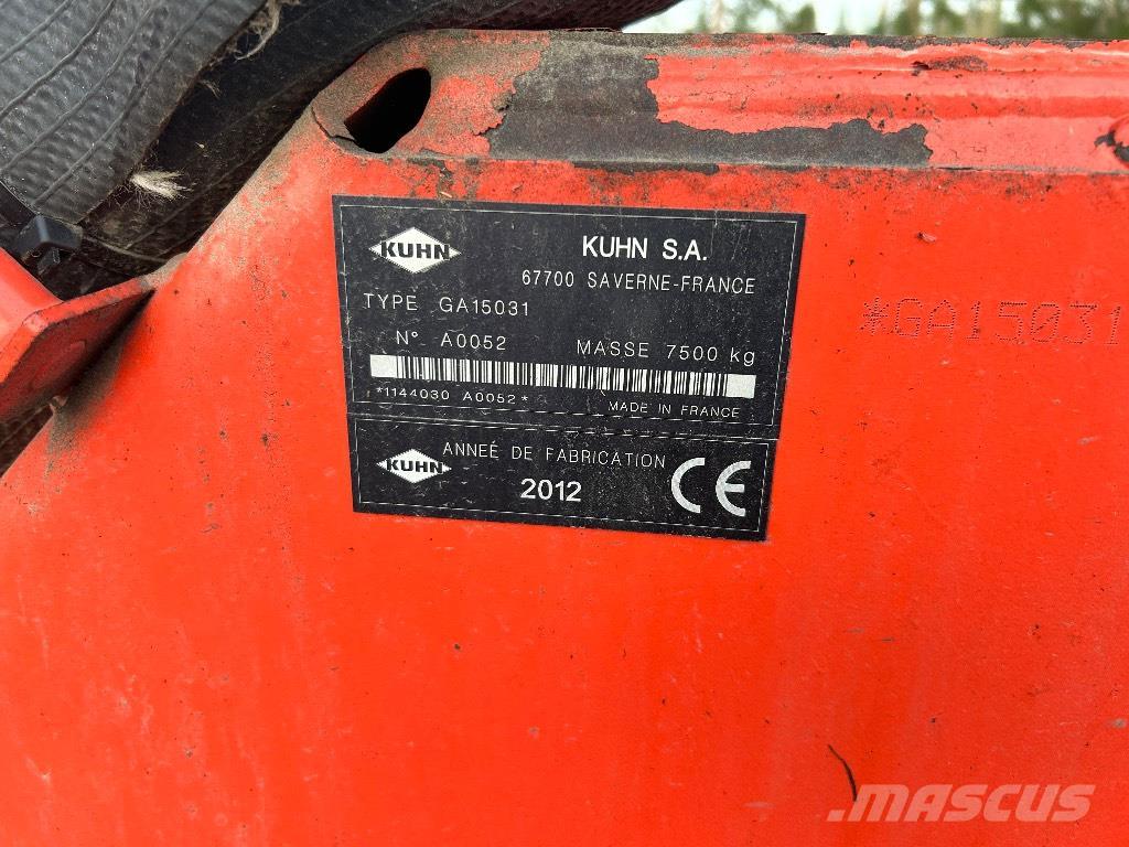 Kuhn GA 15031 Segadoras hileradoras