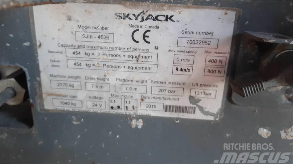 SkyJack SJIII4626 Plataformas tijera