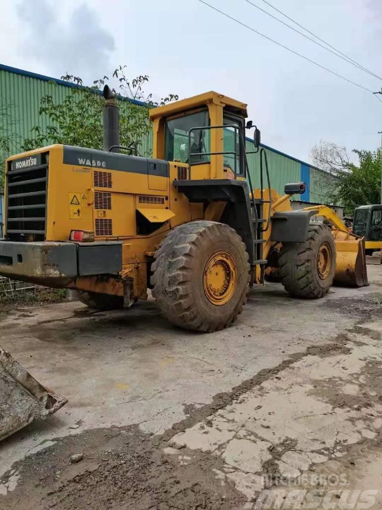 Komatsu WA 500 Cargadoras sobre ruedas