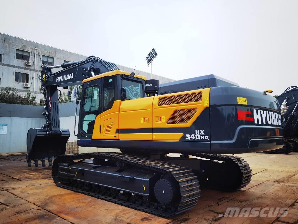 Hyundai HX340 Excavadoras sobre orugas