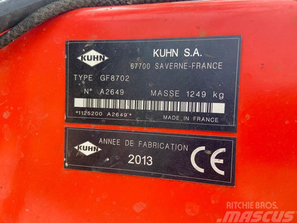 Kuhn GF8702 Rastrilladoras y rastrilladoras giratorias