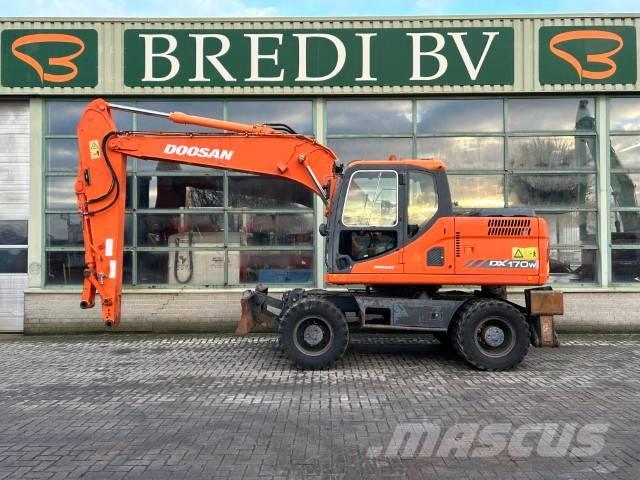 Doosan DX170W Excavadoras de ruedas