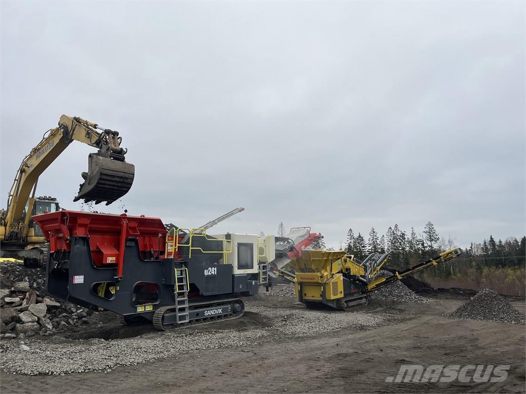 Sandvik QJ 241 Trituradoras móviles