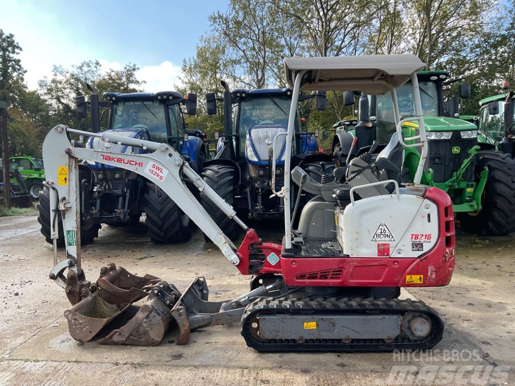 Takeuchi TB 216 Miniexcavadoras