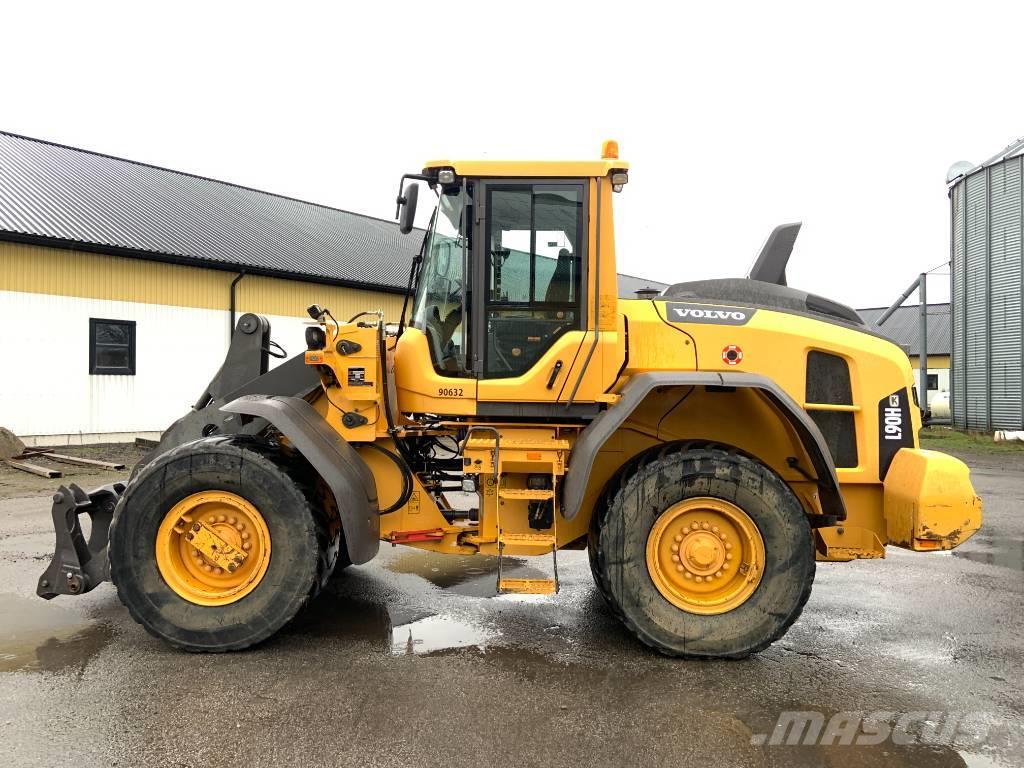 Volvo L90H lastmaskin Cargadoras sobre ruedas