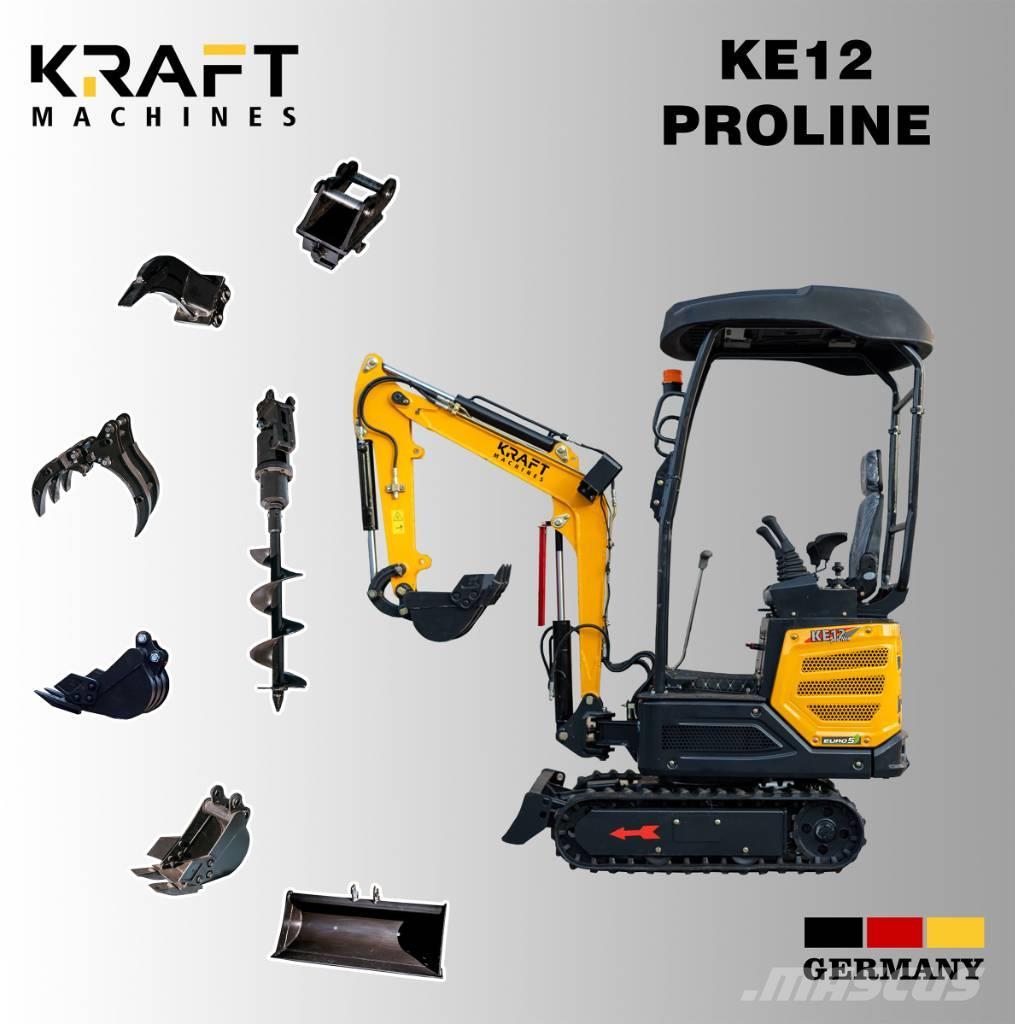 Kraft KE12Proline Miniexcavadoras