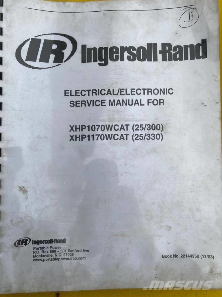 Ingersoll Rand XHP1170SCAT Compresoras