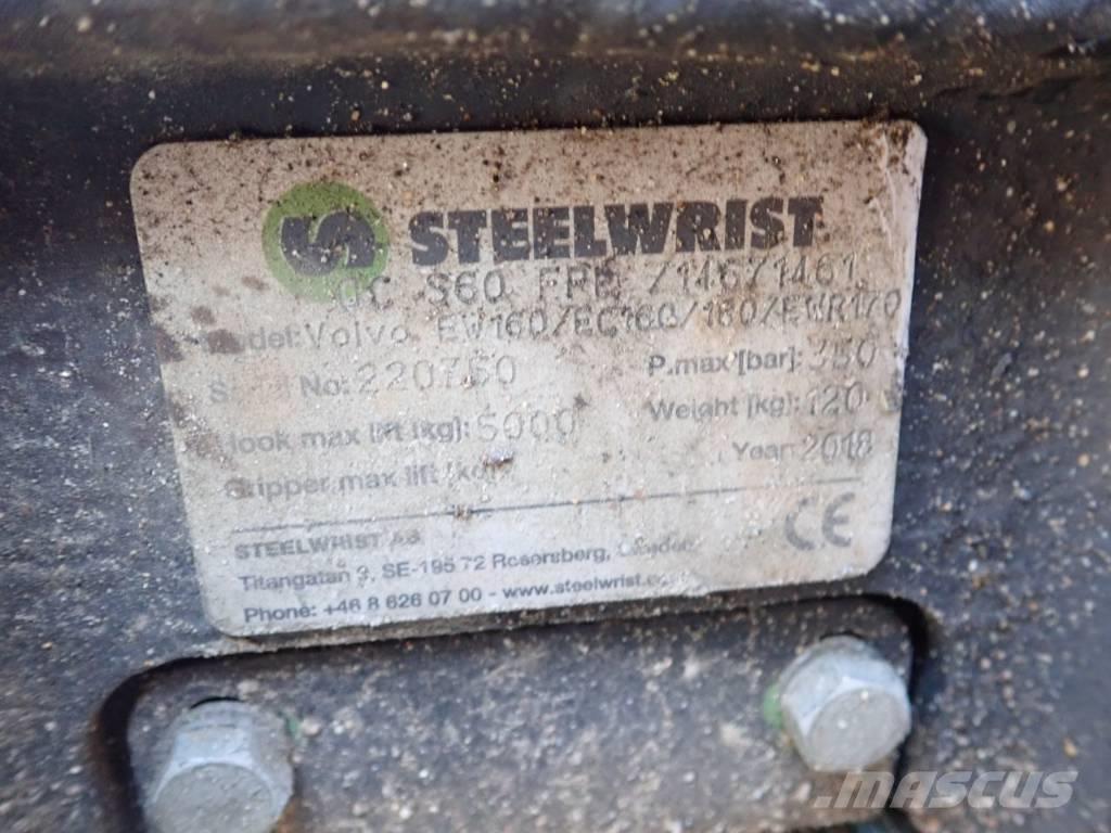 Steelwrist Hydr. Schnellwechsler passend Volvo EW160/EWR170E Conectores rápidos