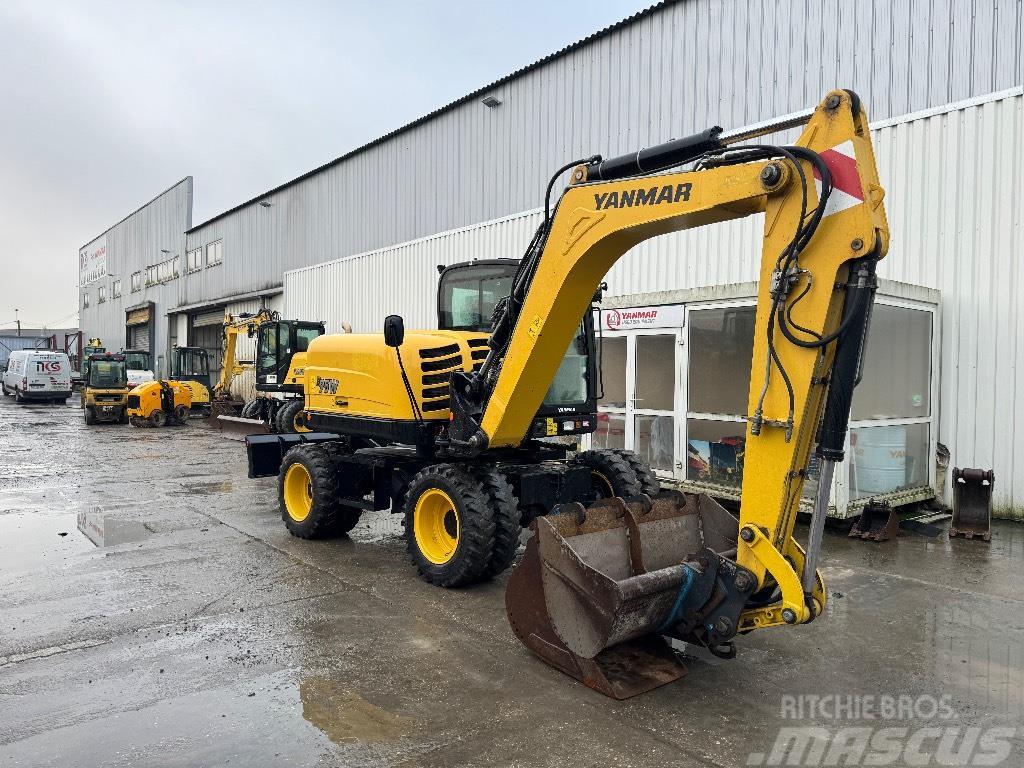 Yanmar B95W (40251) Excavadoras de ruedas