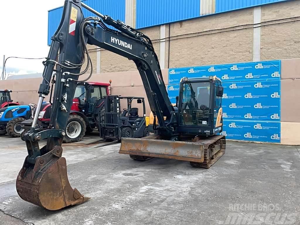 Hyundai HX85A Excavadoras sobre orugas