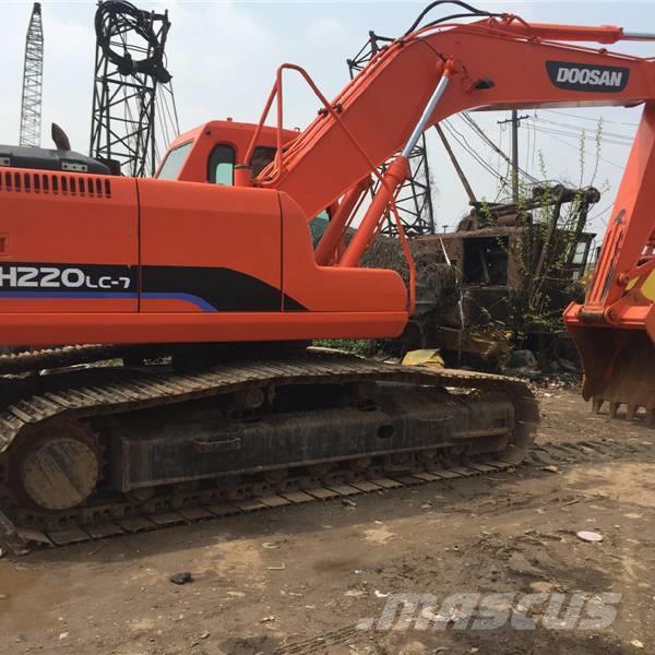 Doosan dh220lc-7 Excavadoras sobre orugas