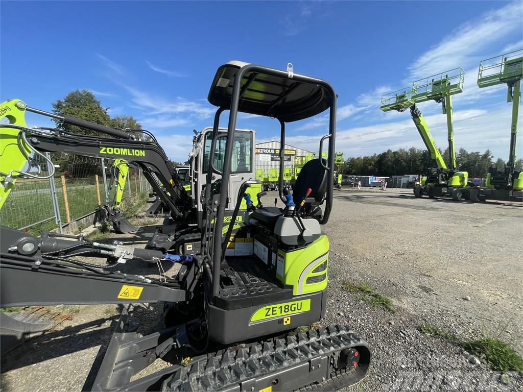 Zoomlion ZE18GU Miniexcavadoras