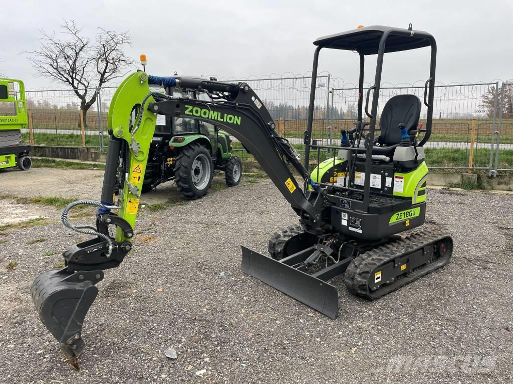 Zoomlion ZE18GU Miniexcavadoras