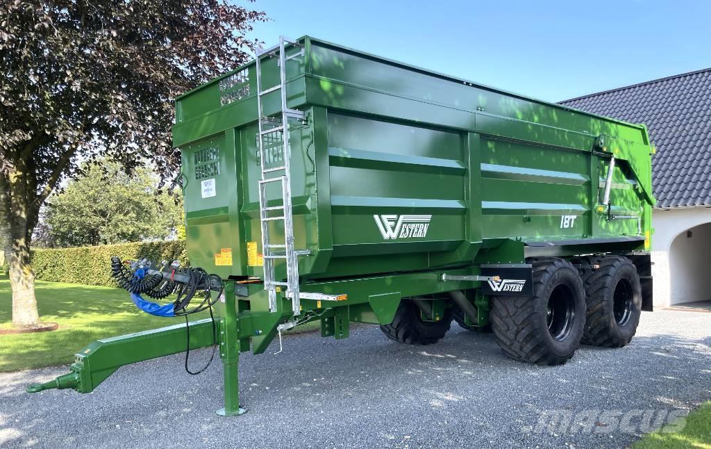 Western WF18T Remolques con caja de volteo