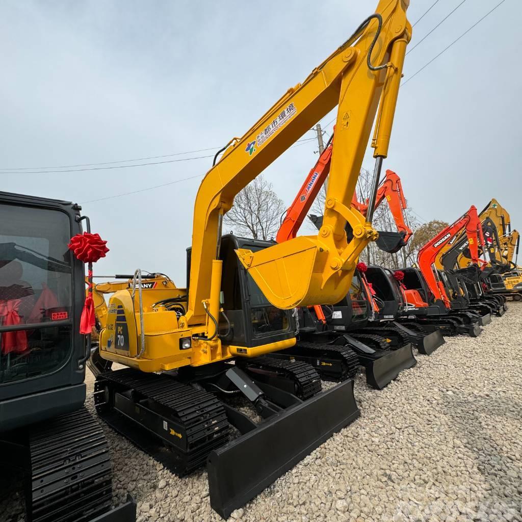 Komatsu PC 70 Excavadoras sobre orugas