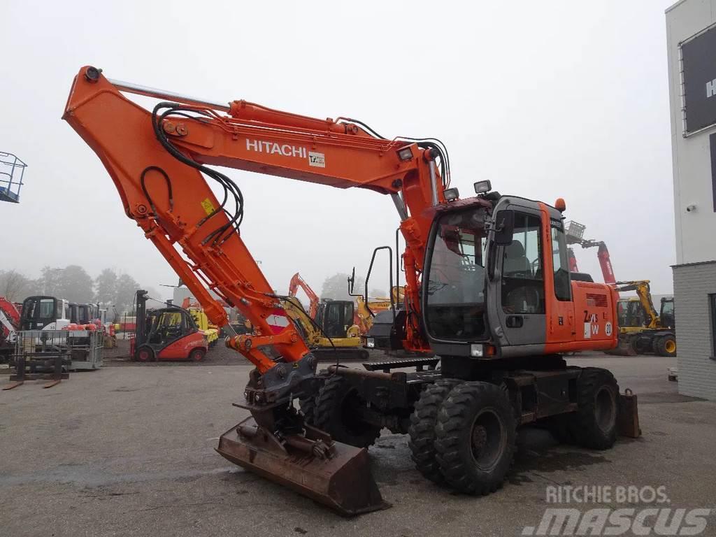 Hitachi ZX130 Excavadoras de ruedas