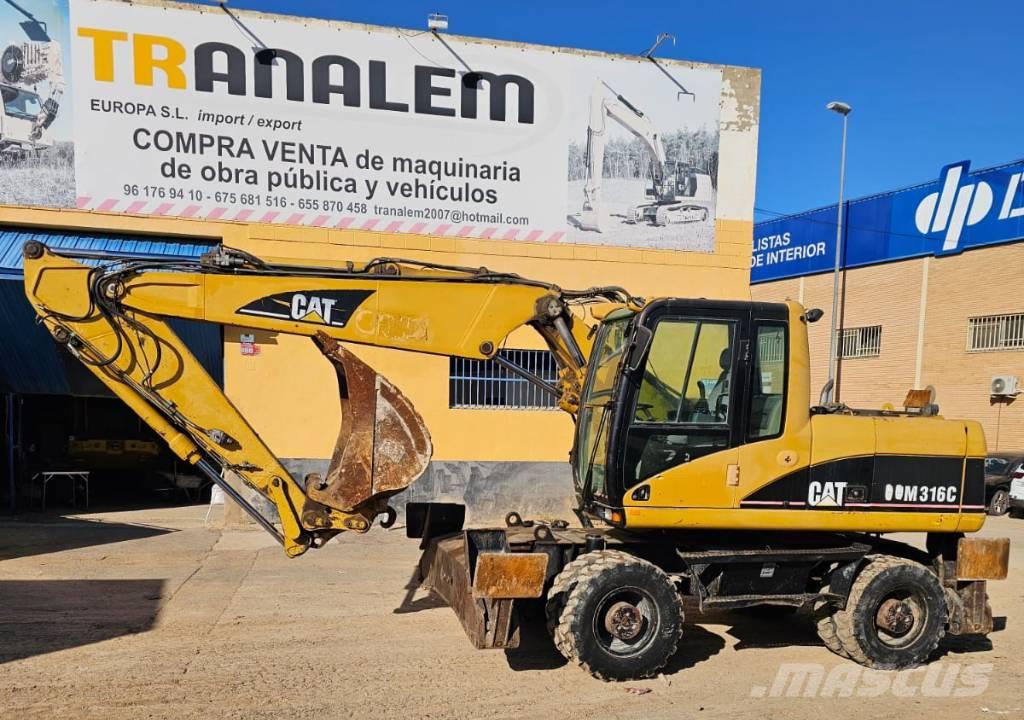 CAT 316D Excavadoras de ruedas