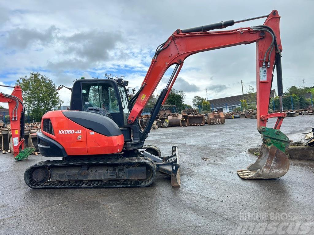 Kubota KX080-4 Excavadoras 7t - 12t