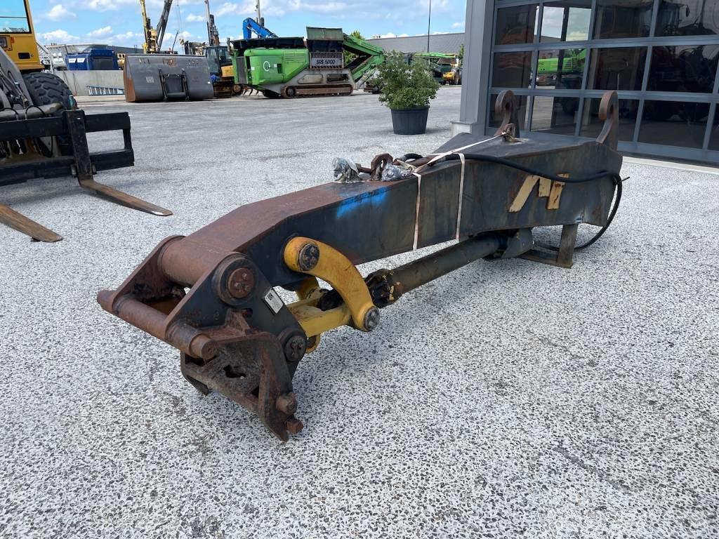 Verachtert Verlenggiek / Extended boom / Crane arm CW45 > CW3 Retroexcavadoras