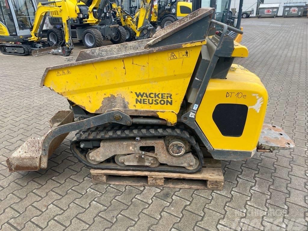 Wacker Neuson DT10e Camiones de volteo sobre orugas