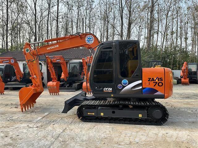 Hitachi ZX70 Excavadoras sobre orugas