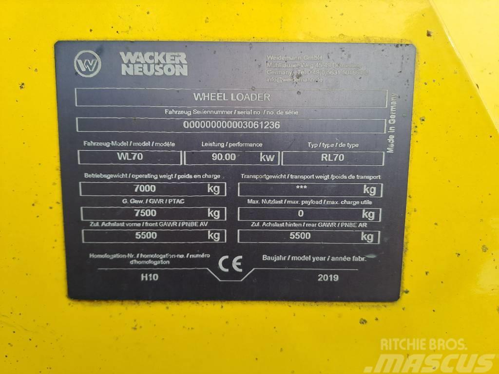 Wacker Neuson WL70 Cargadoras sobre ruedas