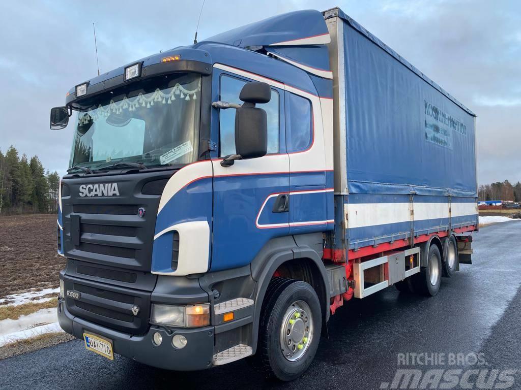 Scania R 500 Camiones de caja de lona