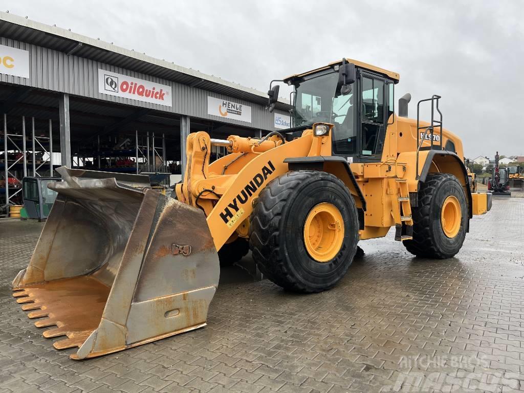 Hyundai HL 970 Cargadoras sobre ruedas