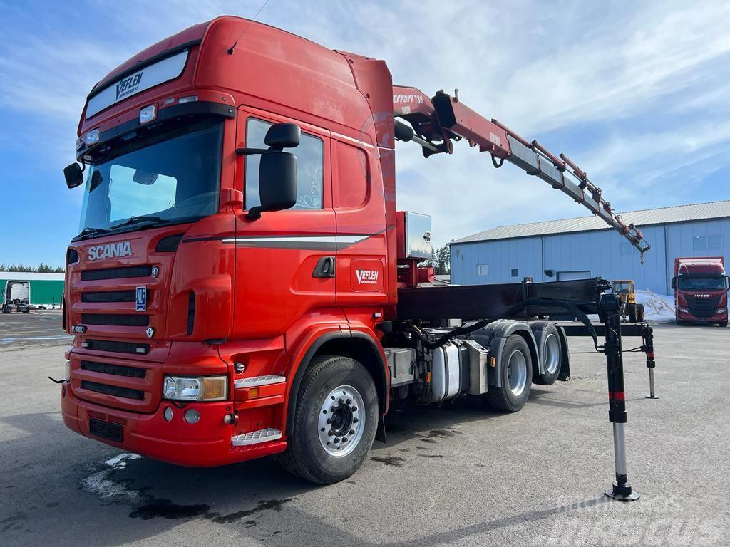 Scania R 580 Camiones grúa