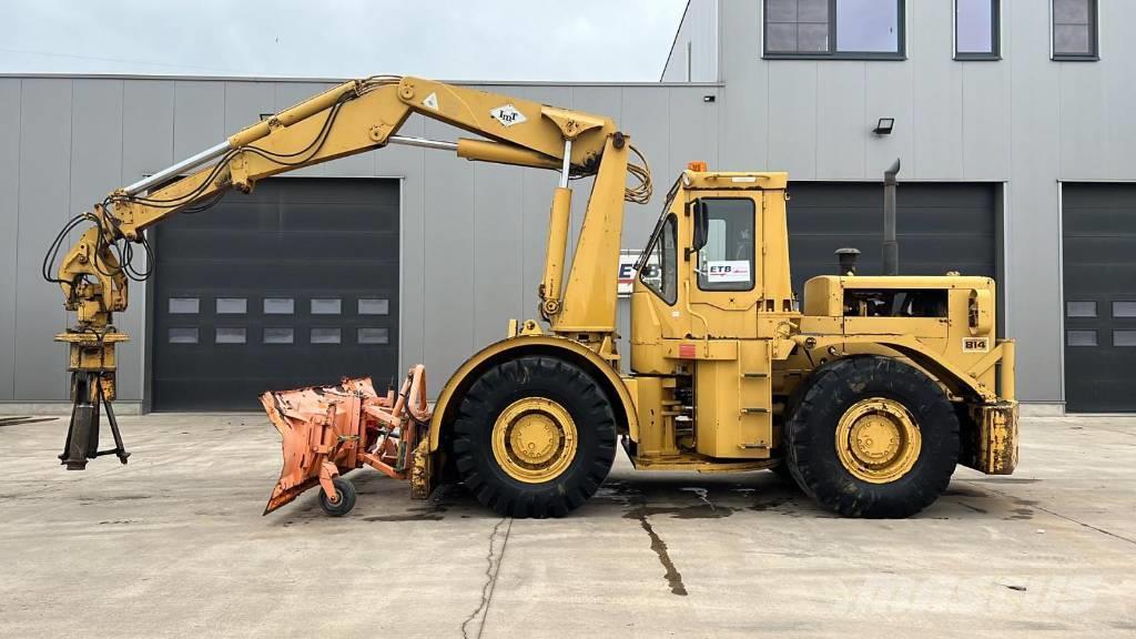 CAT 814 Buldozer sobre ruedas